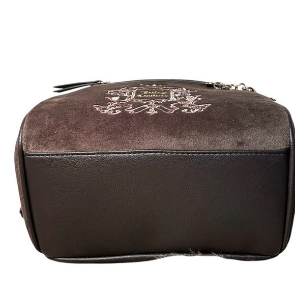 Juicy Couture Velour Backpack - Chocolate Brown Velour Bag New With Tag main image 6
